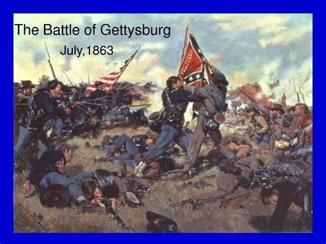 The Battle of Gettysberg - A Stirring Tale of Civil War Courage and Love Lost!